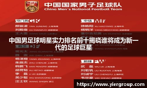 中国男足球明星实力排名前十揭晓谁将成为新一代的足球巨星